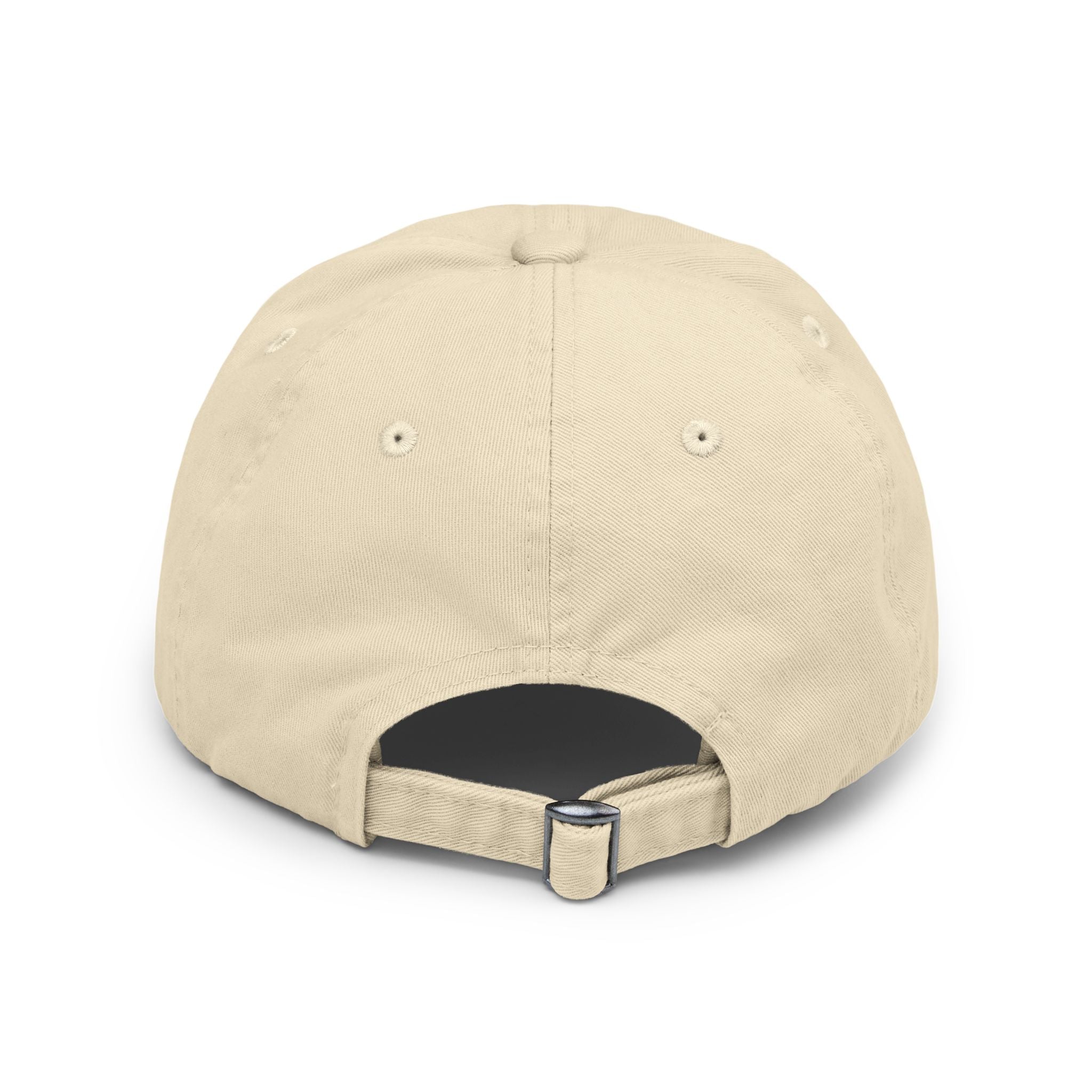 YHWH Co. Distressed Baseball Cap — Vintage Religious Logo Hat