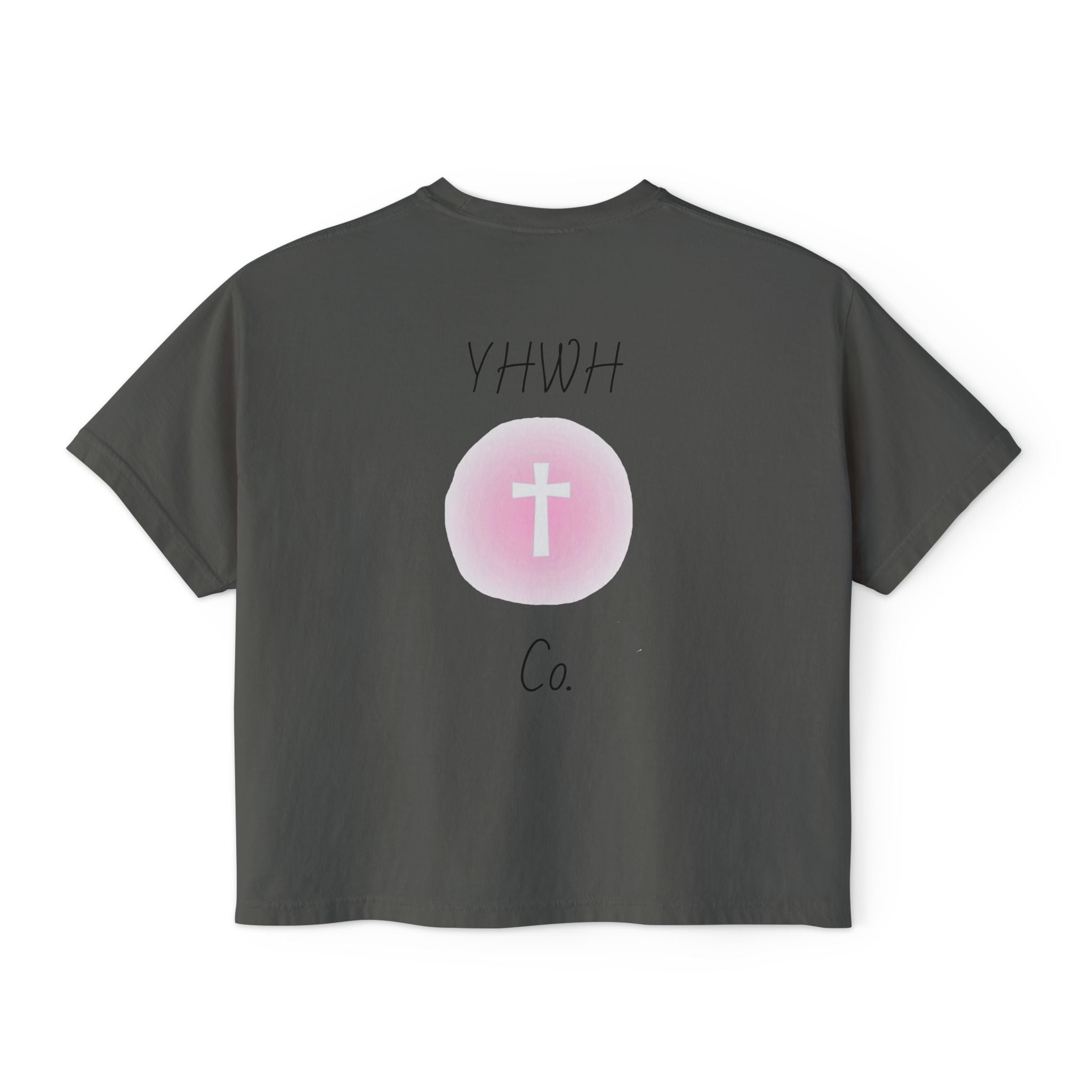 Daughter of the King Boxy Tee — Christian Faith Crop Top