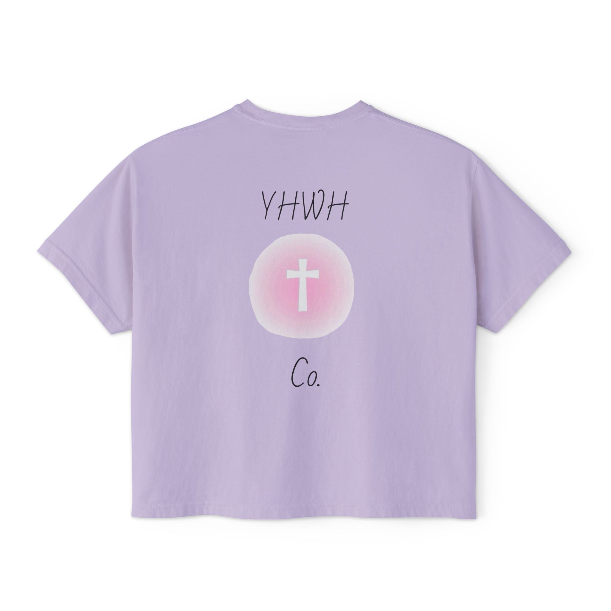 Daughter of the King Boxy Tee — Christian Faith Crop Top
