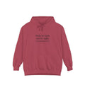 Faith Hoodie — "Walk by faith not by sight" 2 Corinthians 5:7 Christian Pullover