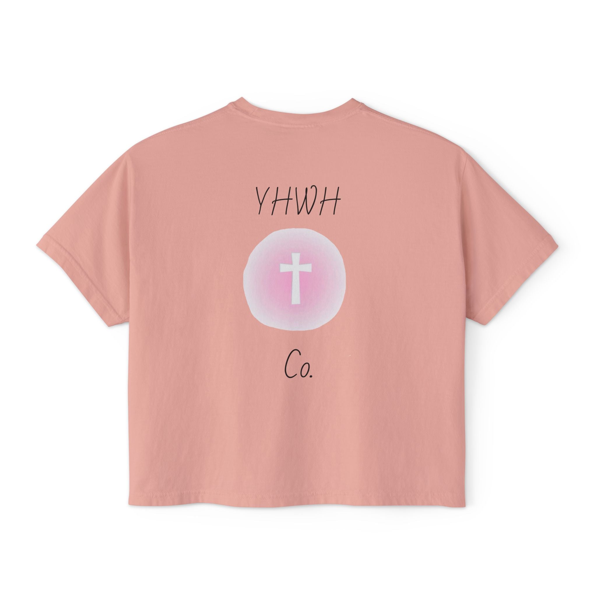 Daughter of the King Boxy Tee — Christian Faith Crop Top