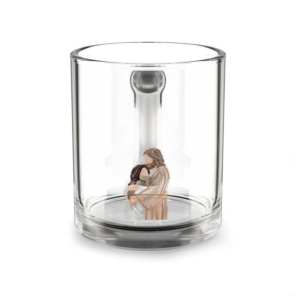 Jesus Hug Mug - 10oz Glass Mug