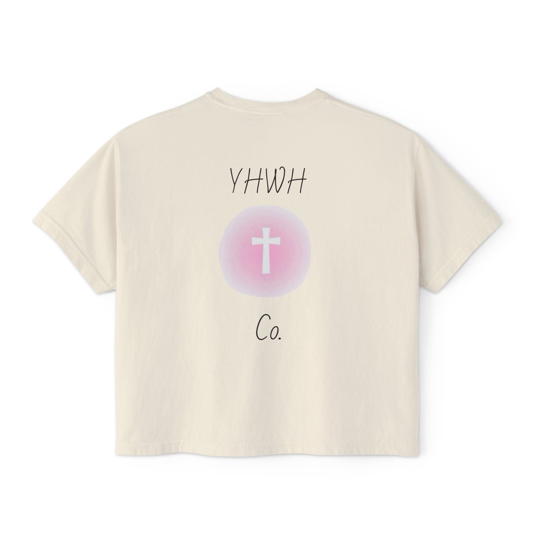 Daughter of the King Boxy Tee — Christian Faith Crop Top